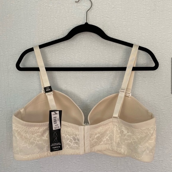 Torrid Cream Convertible Bra - Picture 6 of 9